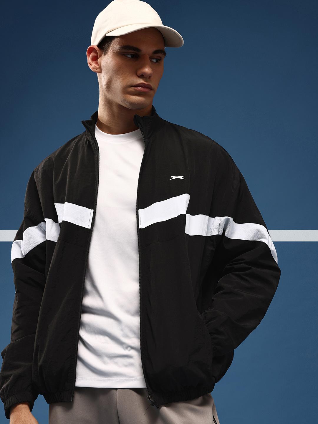 Slazenger  Colourblocked Outdoor Sporty Oversized Jacket