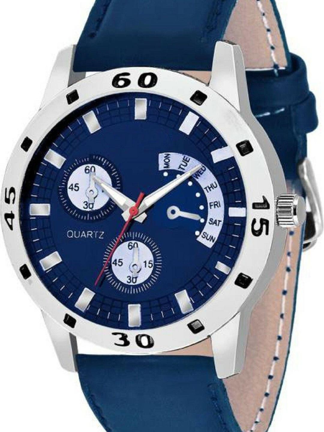 Buy Miss Perfect Unisex Dial & Leather Straps Analogue Multi Function Watch 479 - - Accessories for Unisex