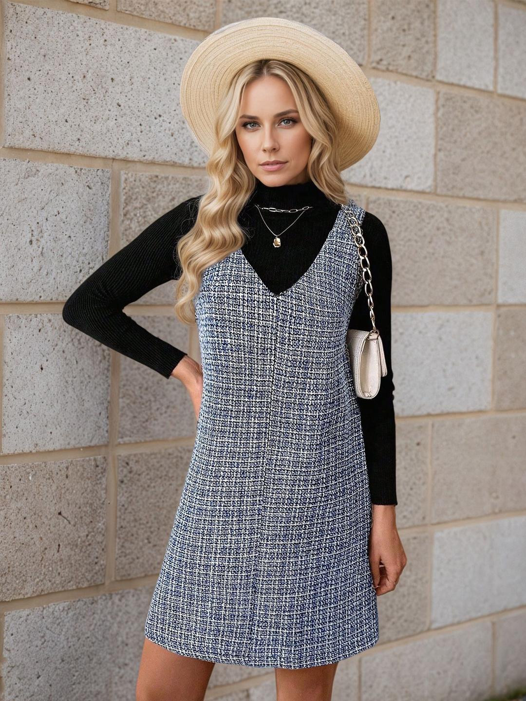 Buy StyleCast X Revolte Colourblocked Crepe A Line Dress - Dresses for ...