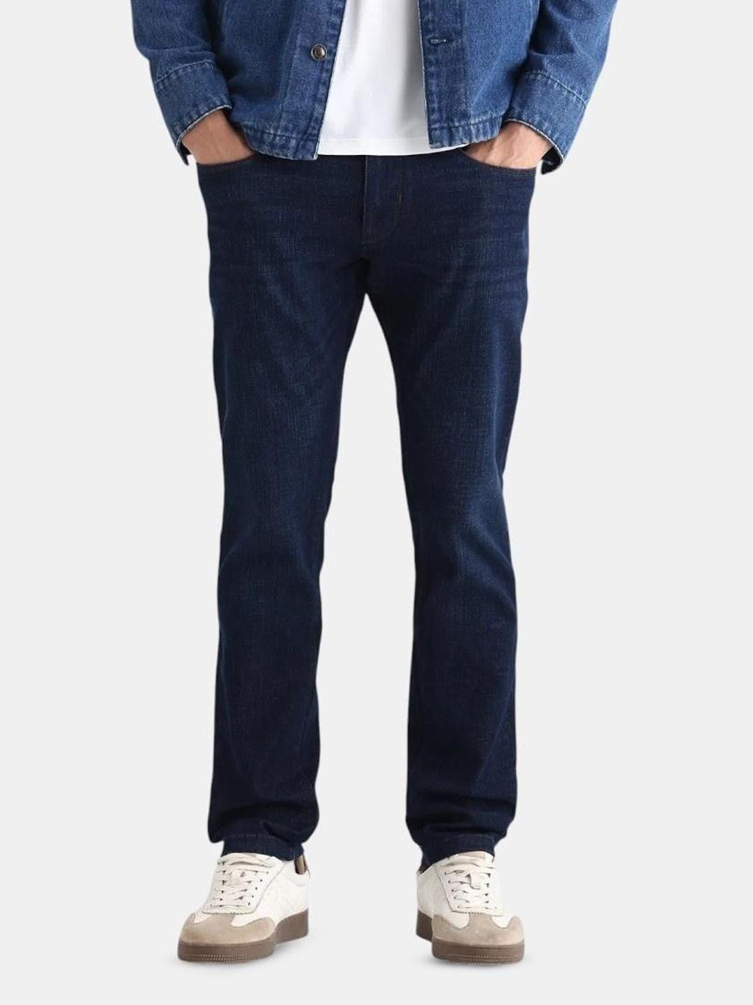 Buy RARE RABBIT Ledo Mid Rise Slim Fit Stretchable Jeans - Jeans for ...