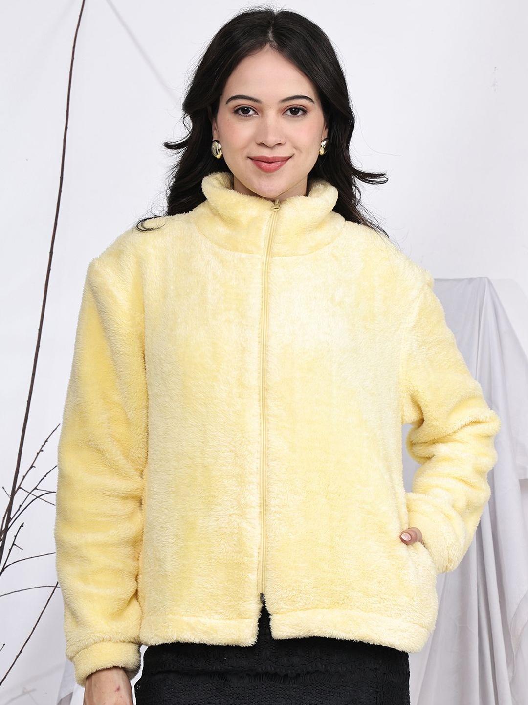 CORSICA Faux Fur Trim Tailored Jacket