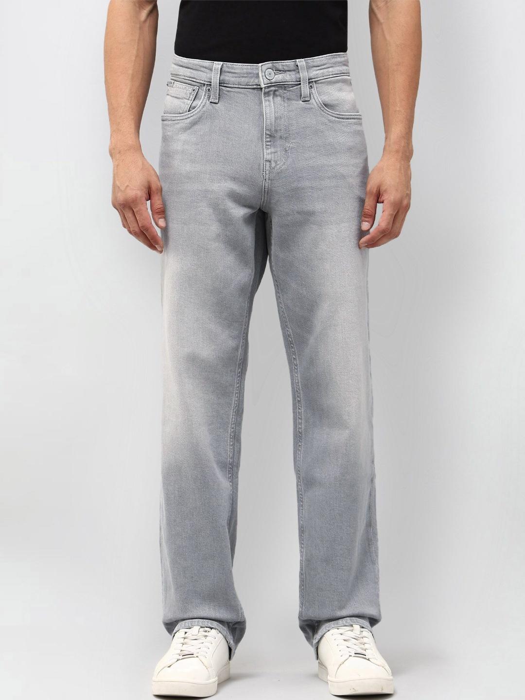 U.S. Polo Assn. Denim Co. Men Relaxed Fit Mid-Rise Light Fade Stretchable Jeans