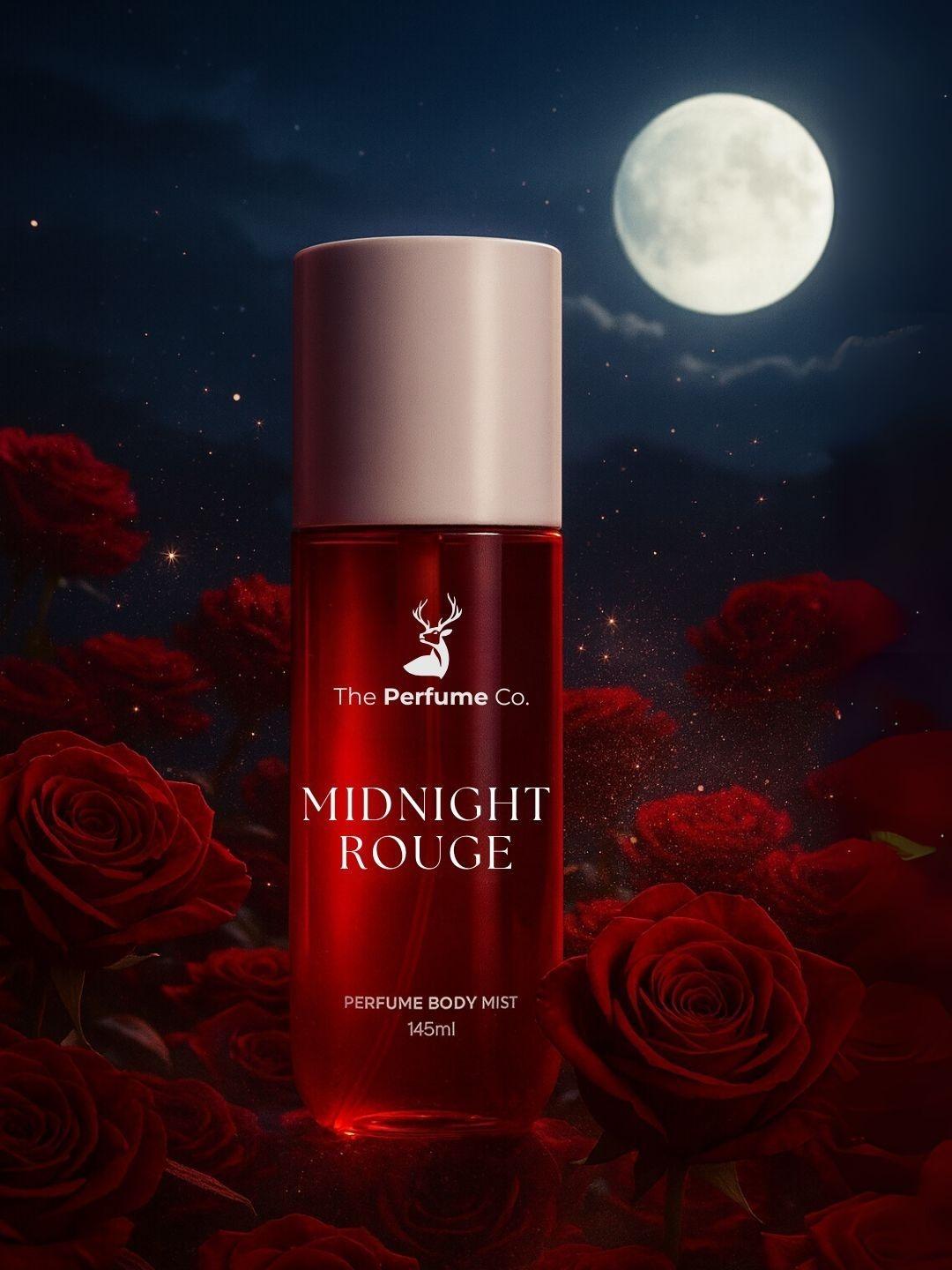Midnight Ruge Color Buy The Perfume Co. Women Midnight Rouge Long Lasting Body Mist 145 Ml ...
