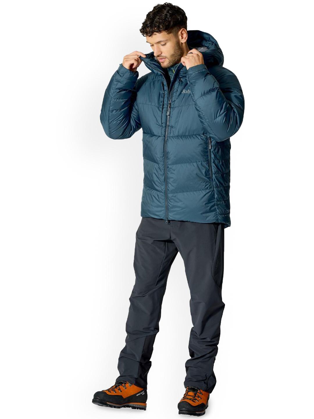 Buy Rab Men Hooded Solid Water Resistant Puffer Jacket - Jackets for ...
