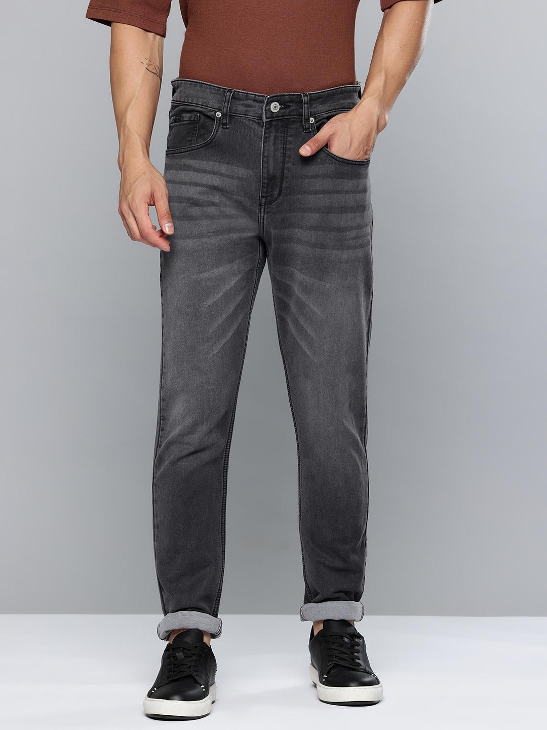 Flying Machine Men Slim Fit Mid-Rise Light Fade Stretchable Jeans