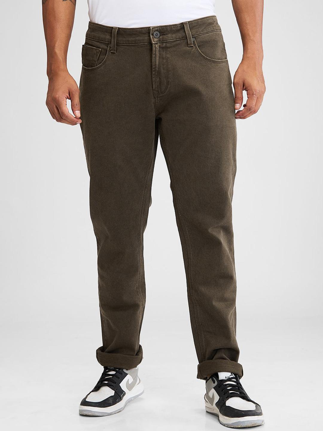 SPYKAR Men Slim Fit Low-Rise Light Fade Stretchable Jeans