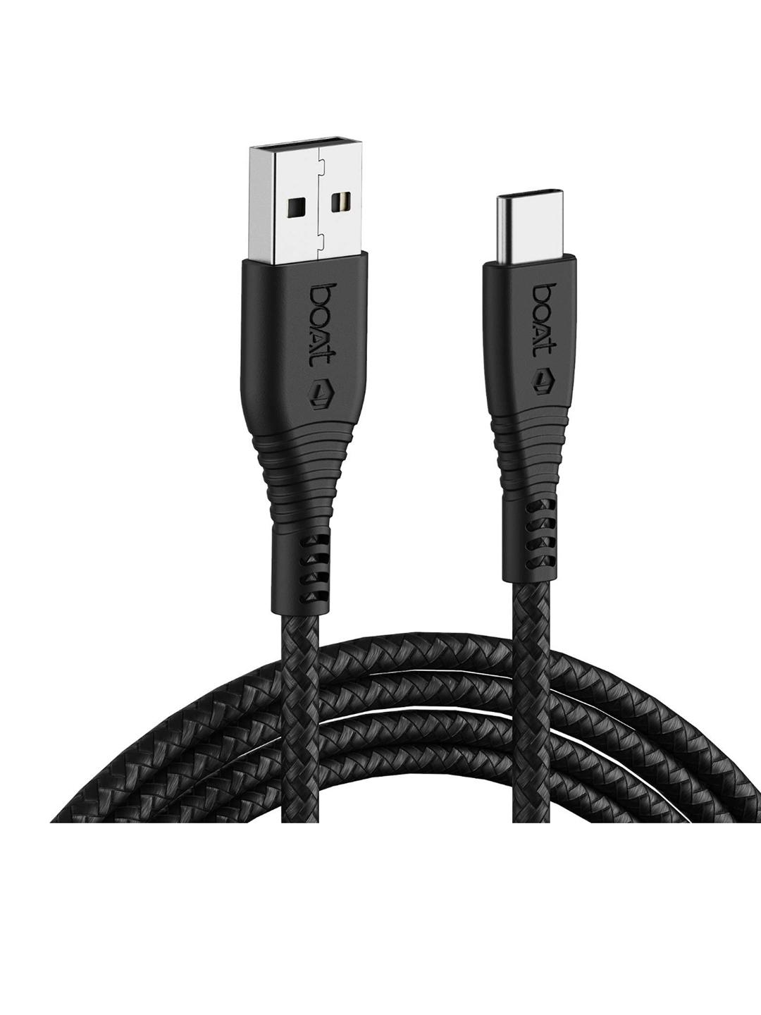 Boat A Usb To Type-c Charging Cable - Black