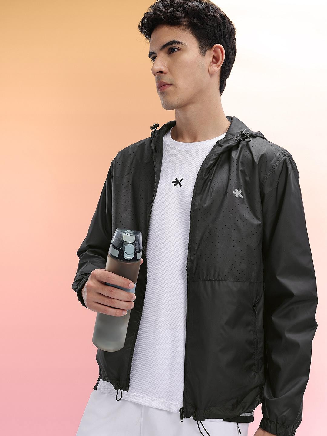 HRX by Hrithik Roshan Reflective Logo Running Jacket