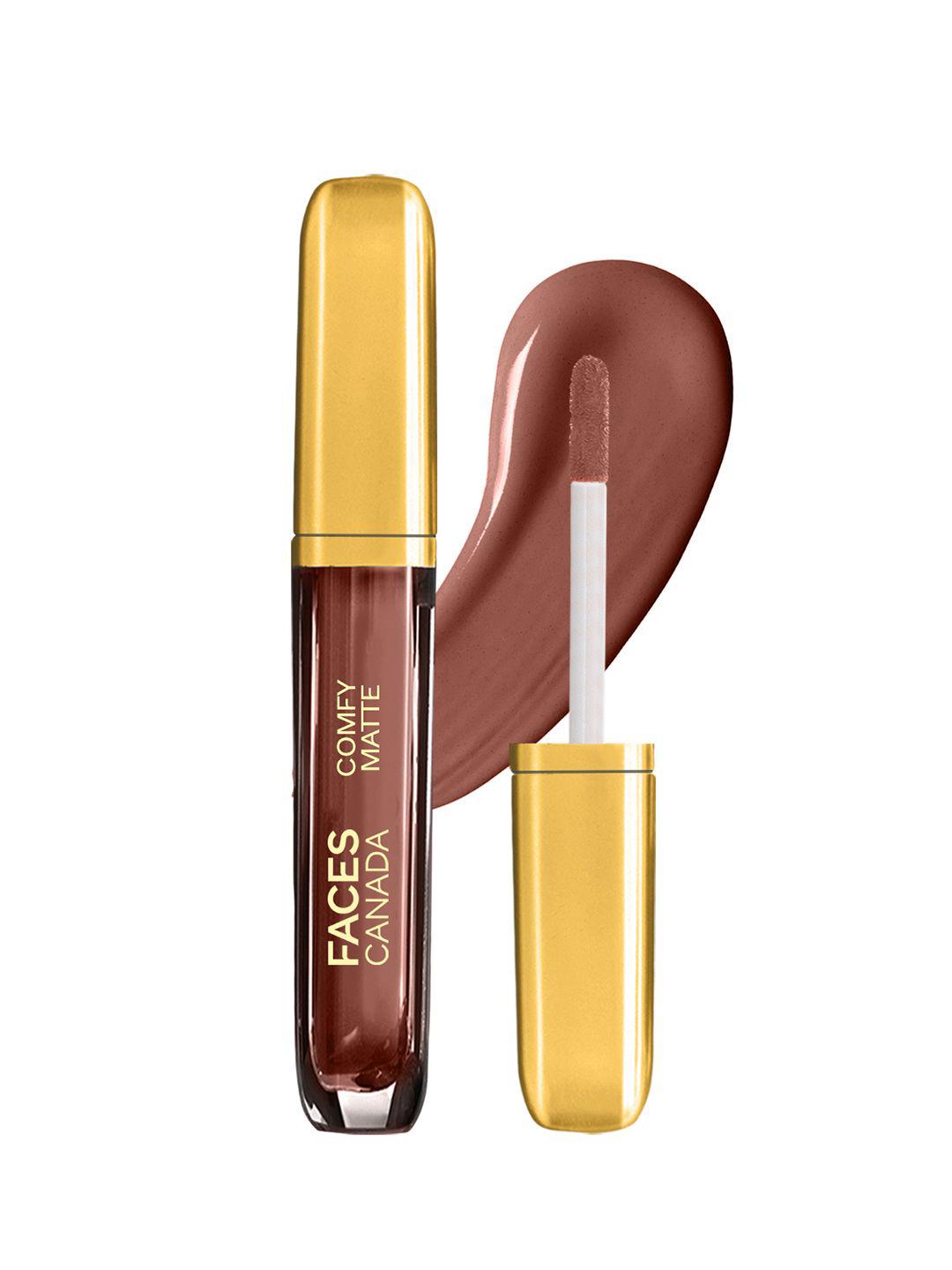Buy FACES CANADA Comfy Matte Transfer Proof Liquid Lipstick 3.8ml Spill The Tea 29 - - Personal Care for Women