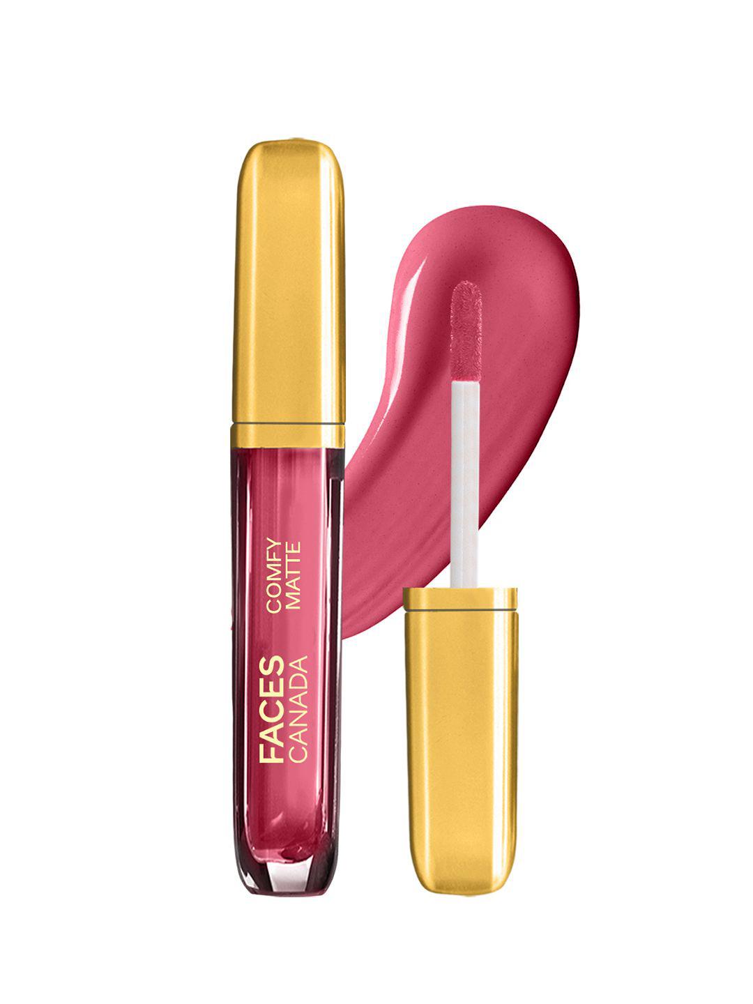 Buy FACES CANADA Comfy Matte Transfer Proof Liquid Lipstick 3.8ml Glow Up 28 - - Personal Care for Women