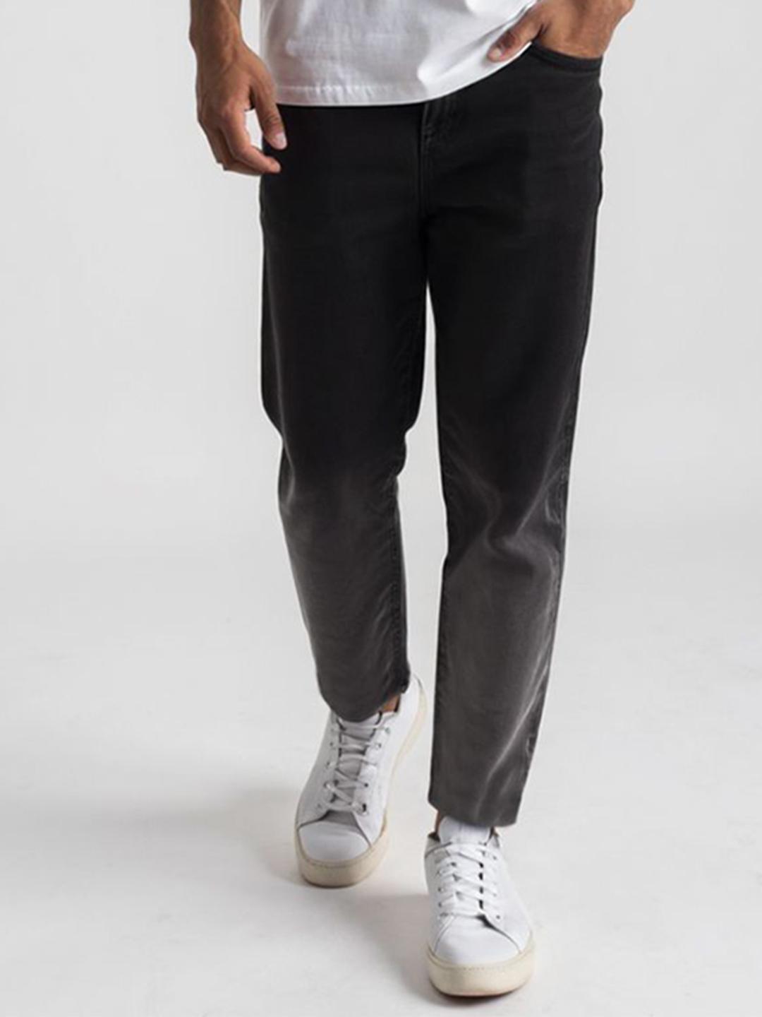 Buy Basixx Men Straight Fit Mid Rise Heavy Fade Ombre Jeans - Jeans for ...