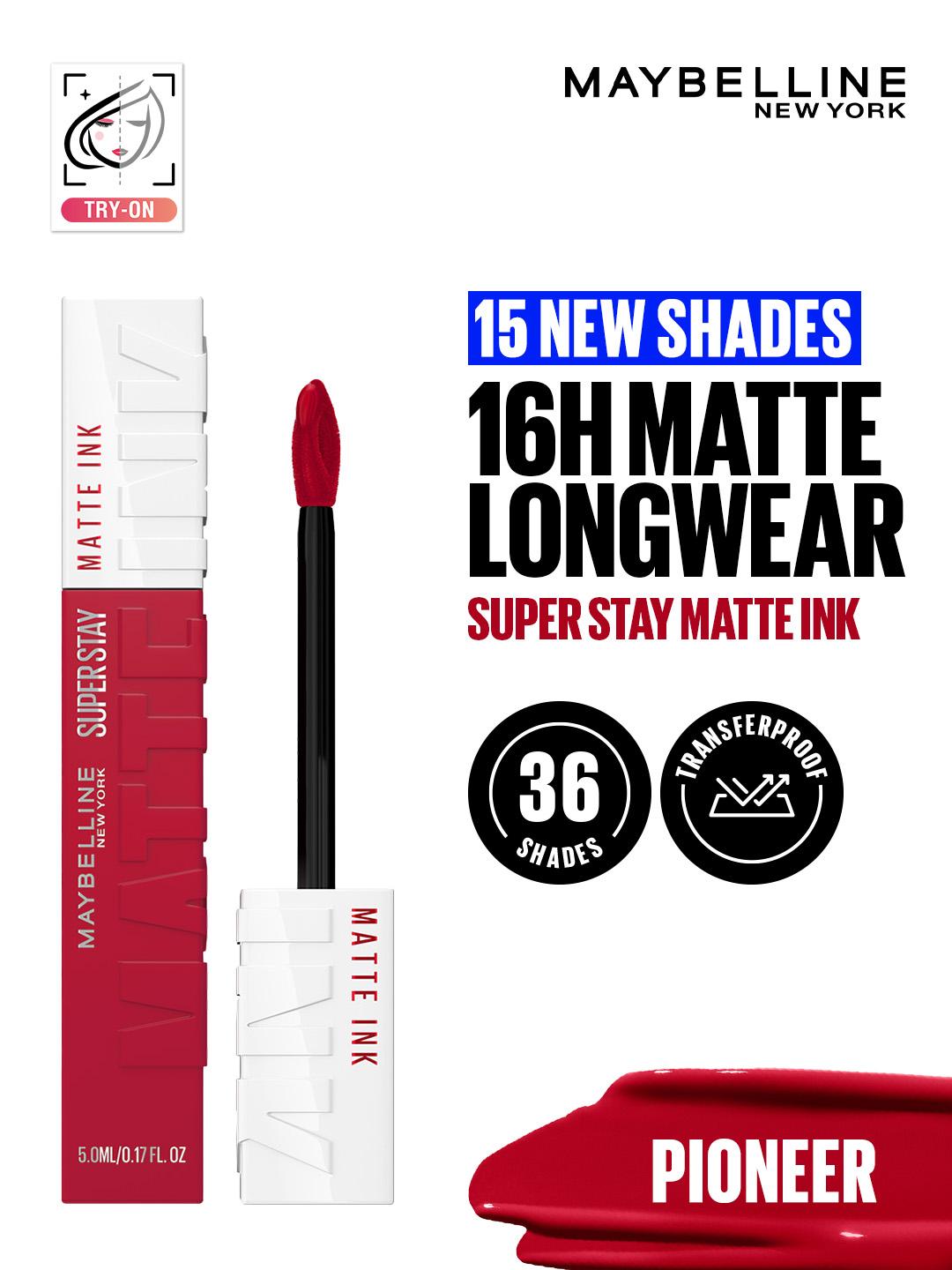 Buy Maybelline New York Super Stay Matte Ink Liquid Lipstick 5 Ml Pioneer 20 - - Personal Care for Women