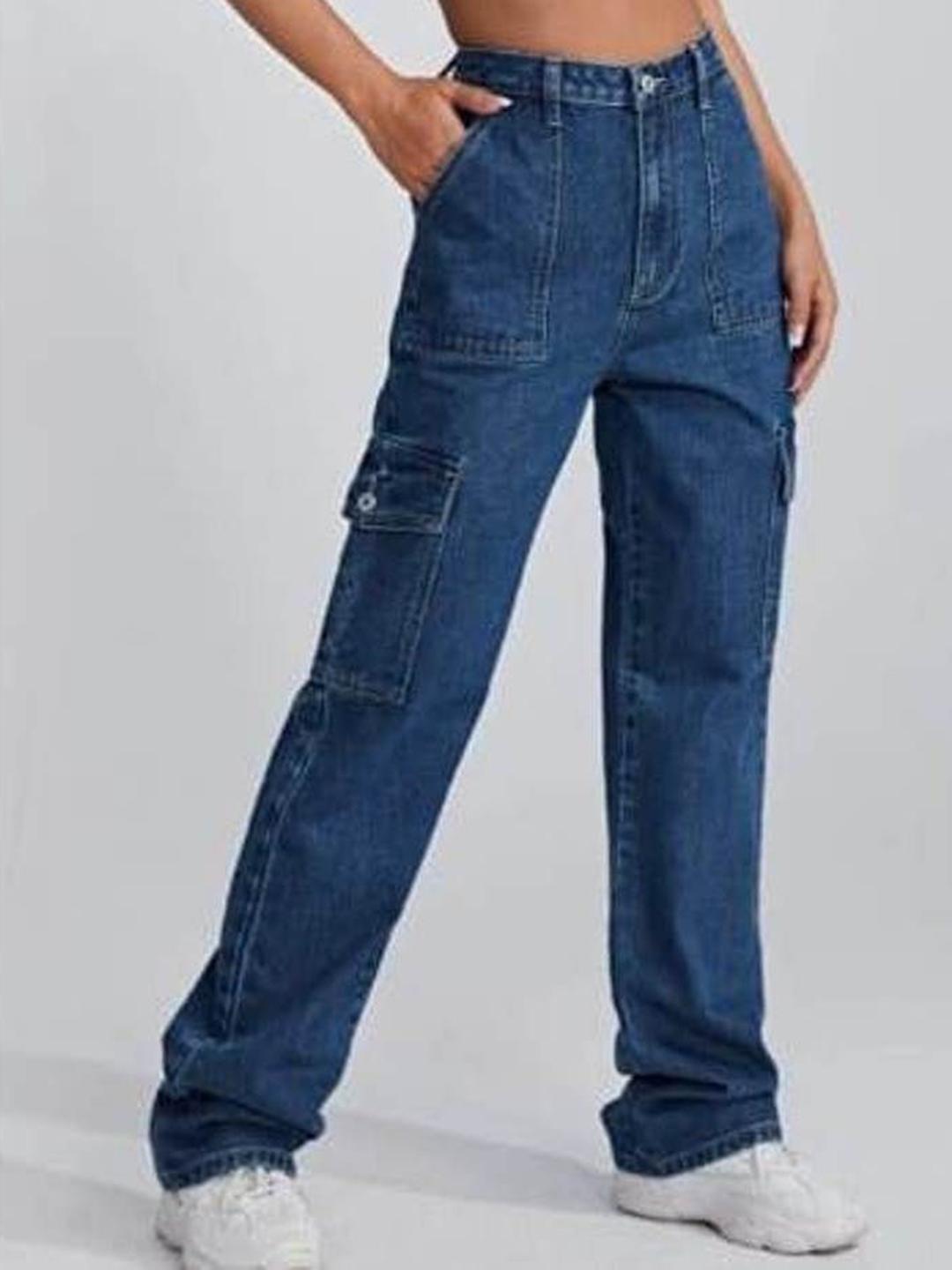 R.Code by The Roadster Life Co. Women Jean Relaxed Fit Light Fade Stretchable Jeans