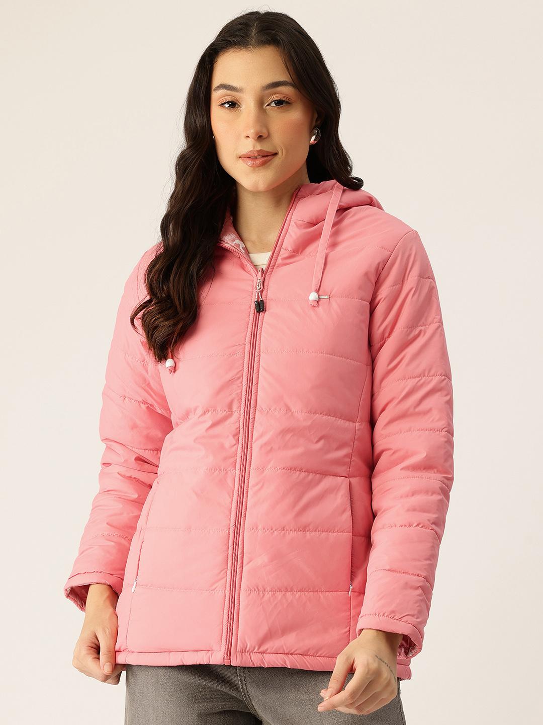 Buy Okane Reversible Padded Jacket - Jackets for Women 36464301 | Myntra
