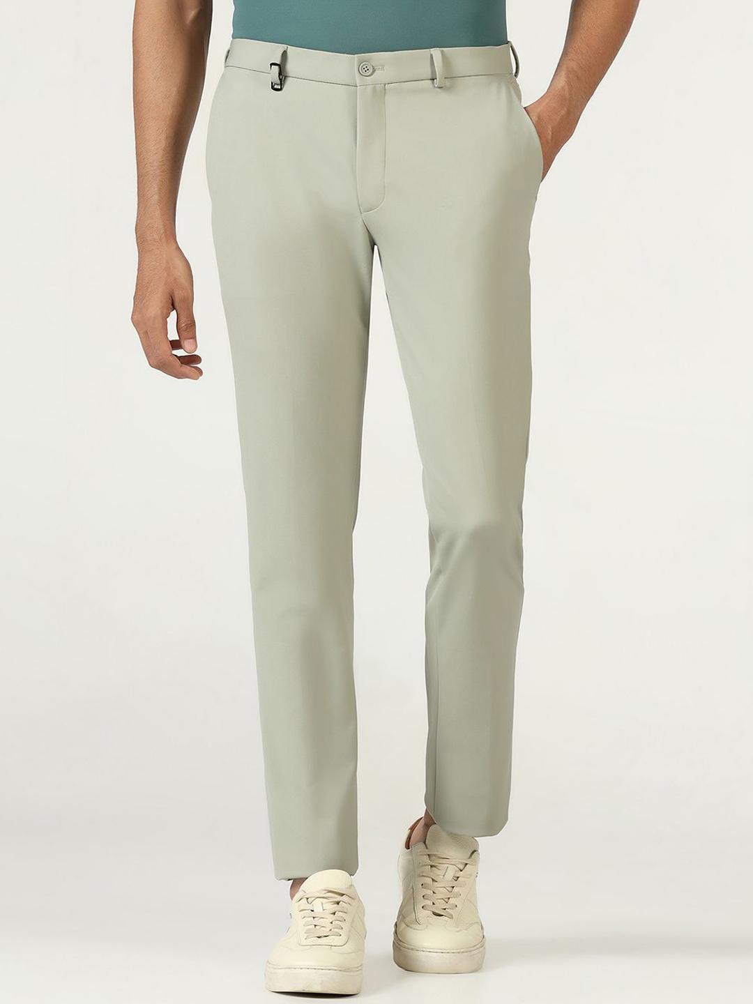 Buy Blackberrys Men B 91 Slim Fit Low Rise Trousers - Trousers for Men ...