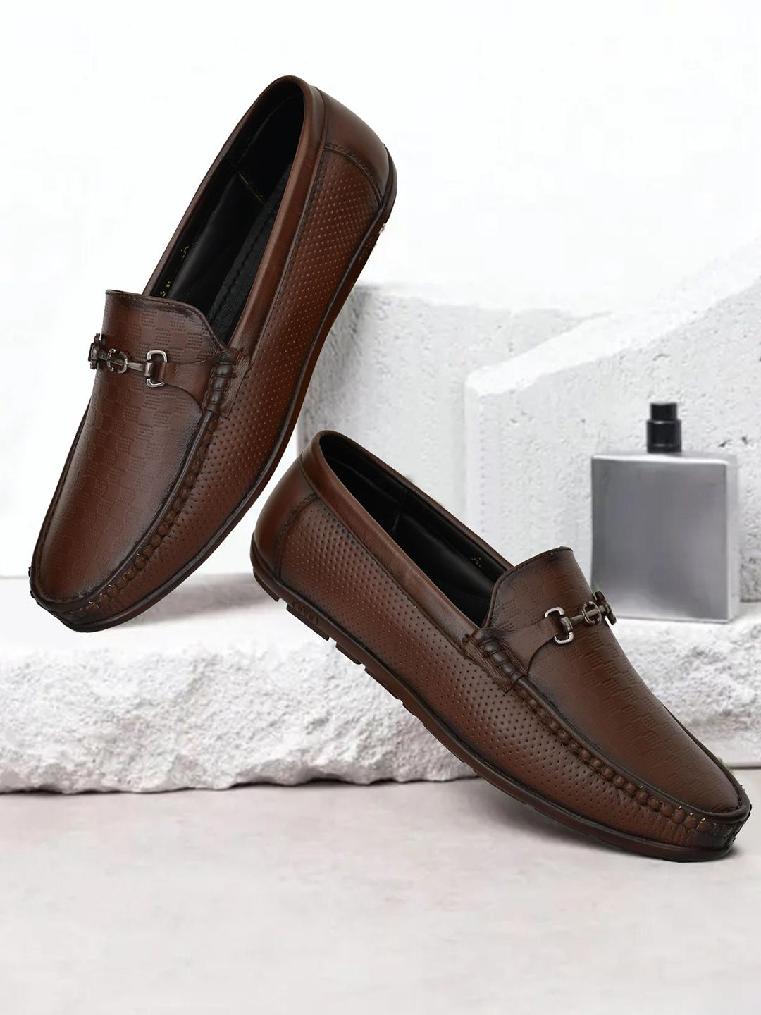 Buy Butello Men Brown Leather Loafers - Casual Shoes for Men 37093362 ...