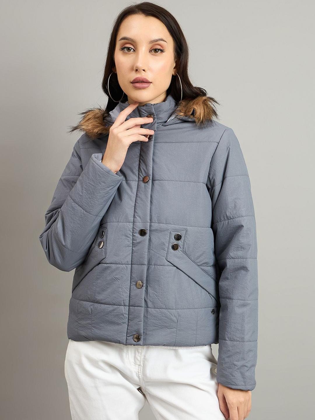 Duke Hooded Faux Fur Trim Puffer Jacket