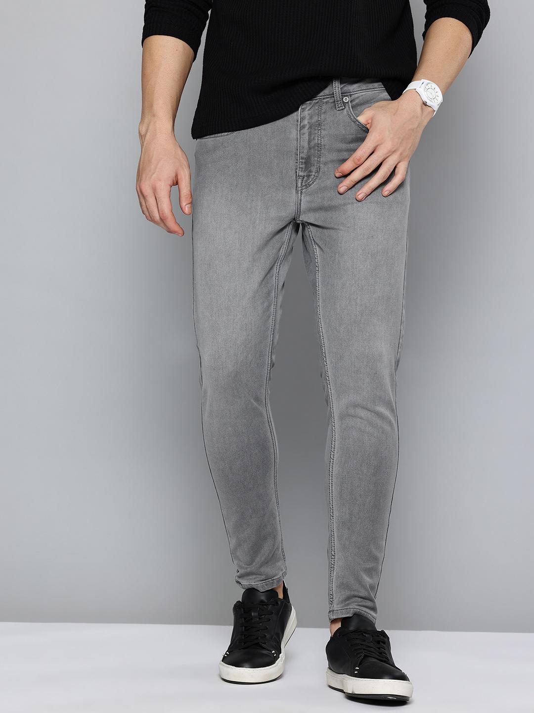 Flying Machine Men Relaxed Tapered Fit Mid-Rise Jeans