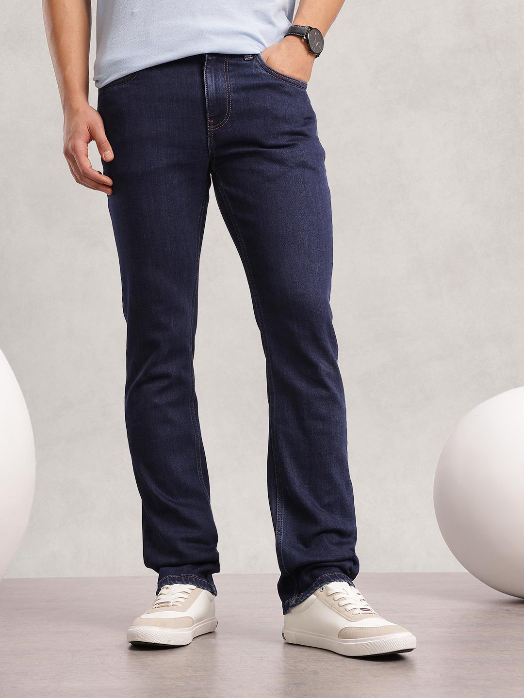Nautica Men Straight Fit Light Fade Stretchable Jeans