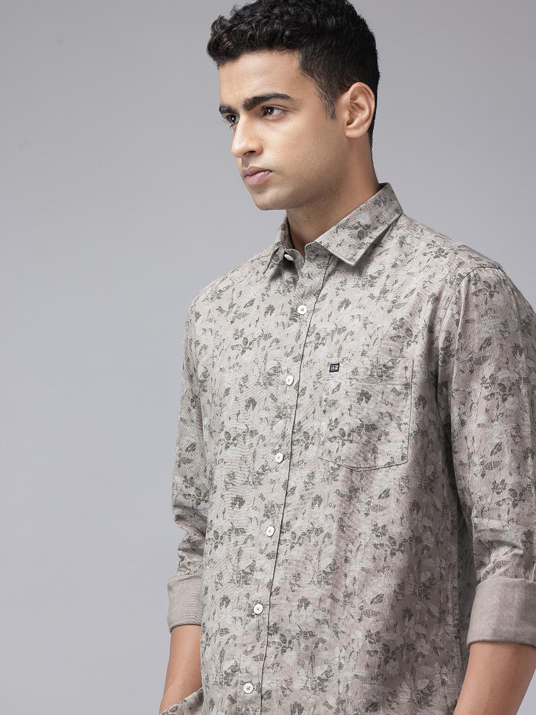 Buy Arrow Sport Floral Printed Manhattan Slim Fit Casual Shirt -  - Apparel for Men