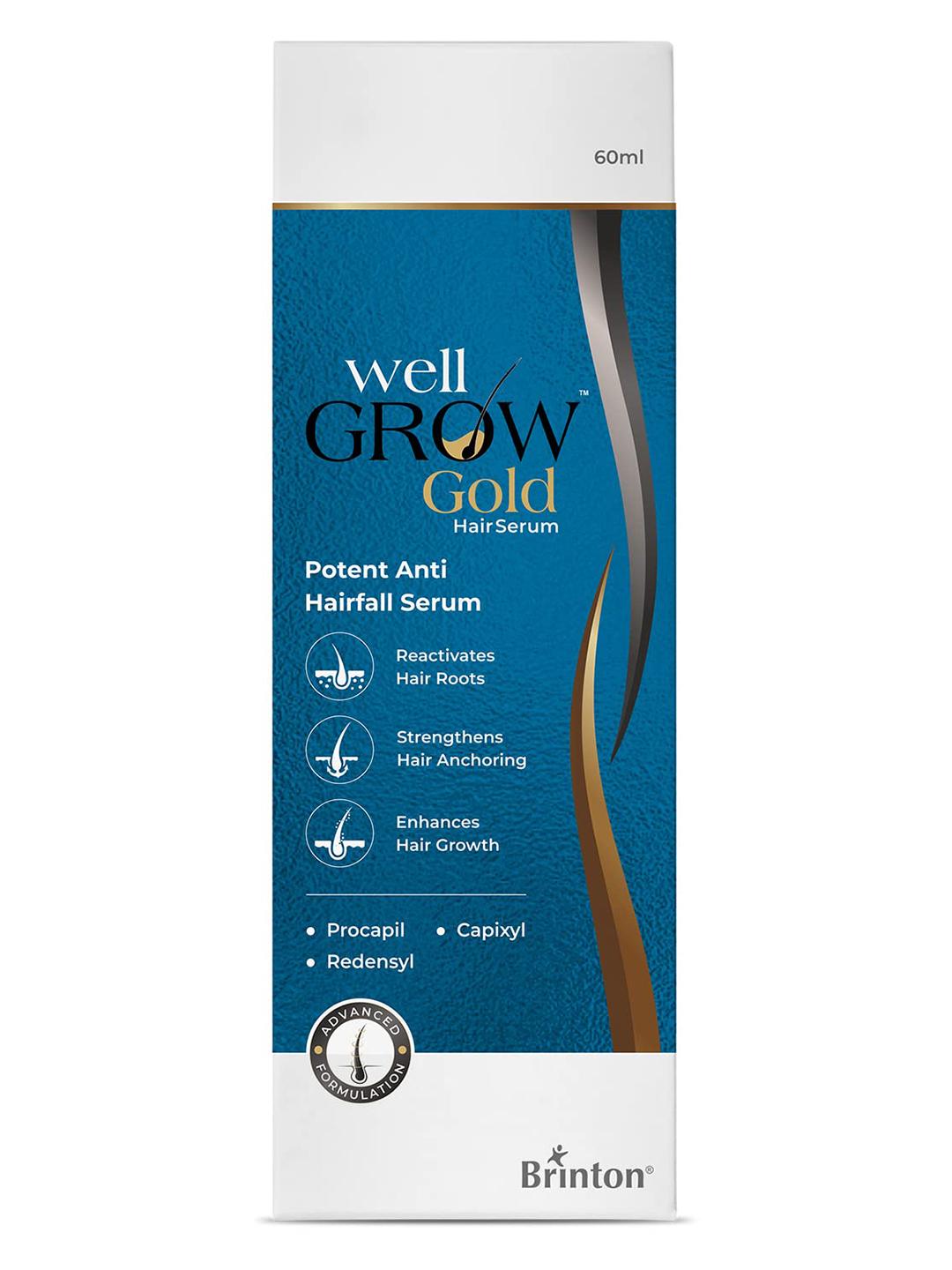 Buy Brinton Women WellGrow Gold Hair Serum   60ml -  - Personal Care for Women