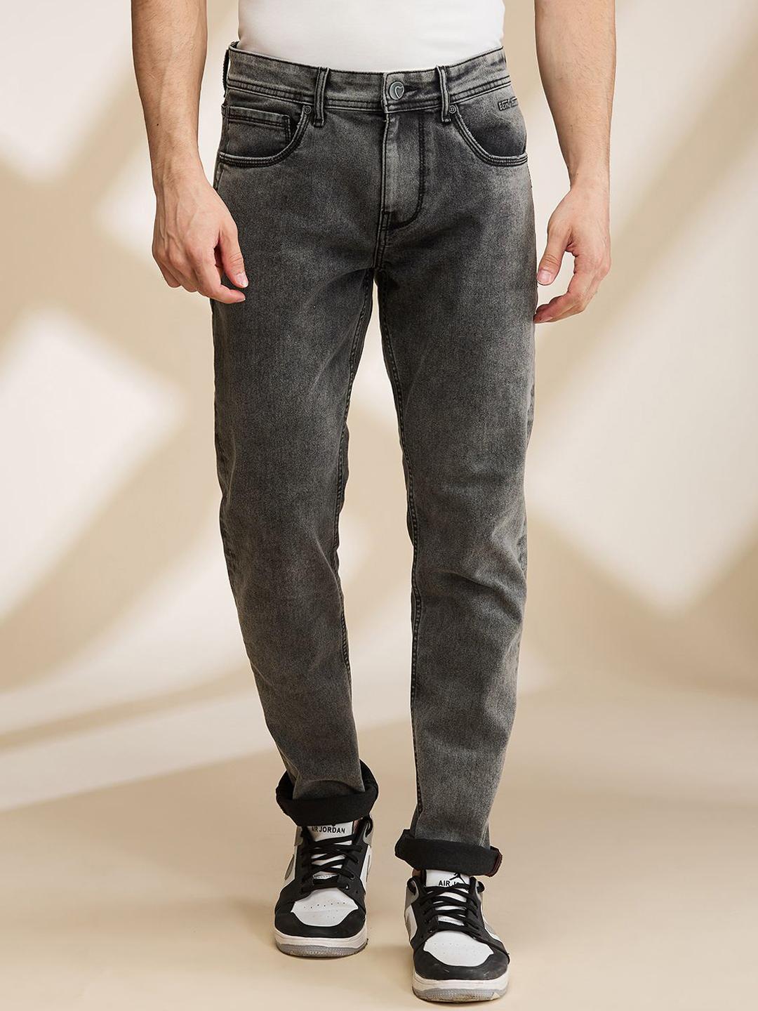 Dark Tone Skinny Fit Jeans for Men by Being Human Clothing