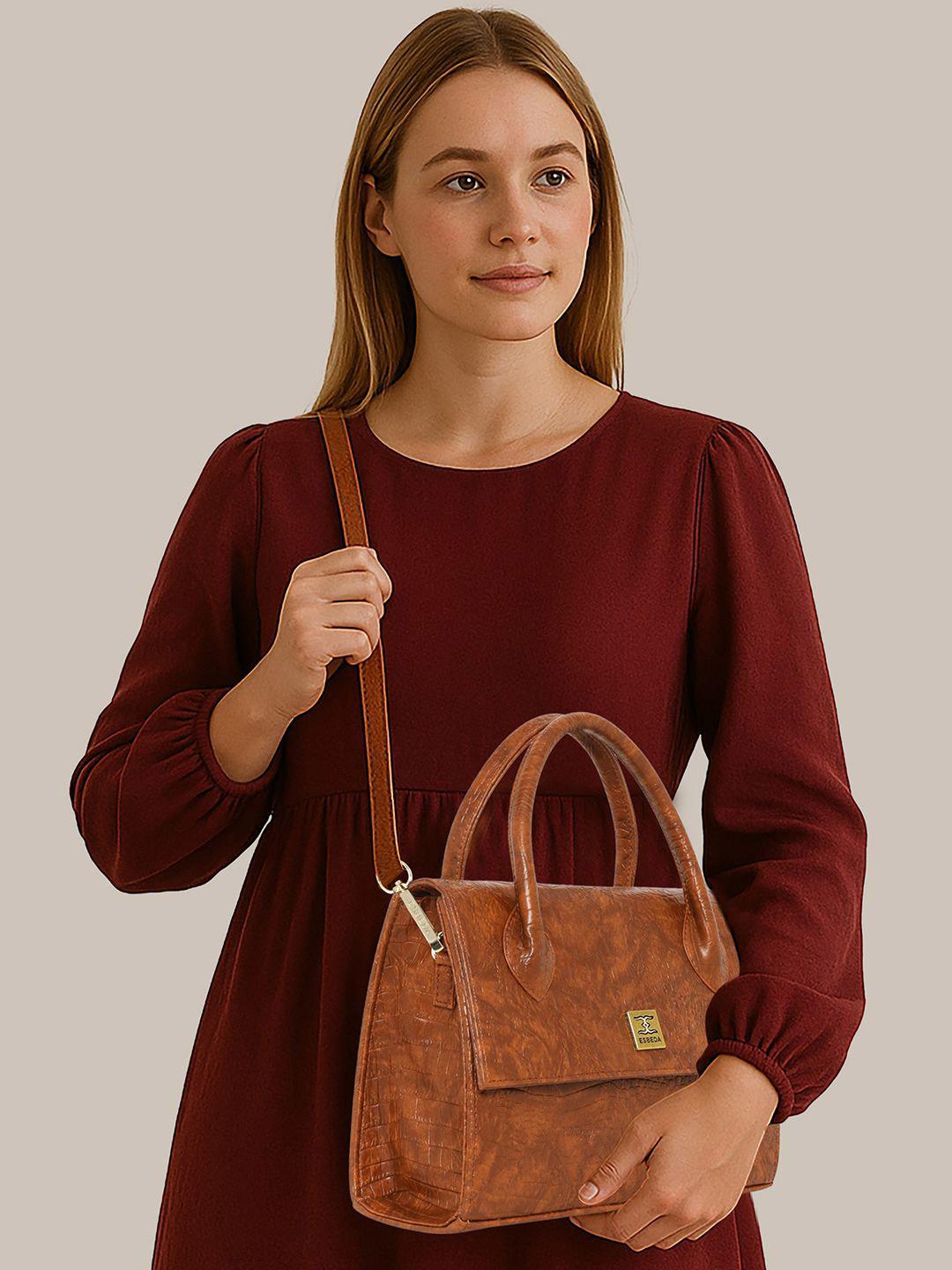 Buy ESBEDA Women Textured Structured Satchel Bag - - Accessories for Women
