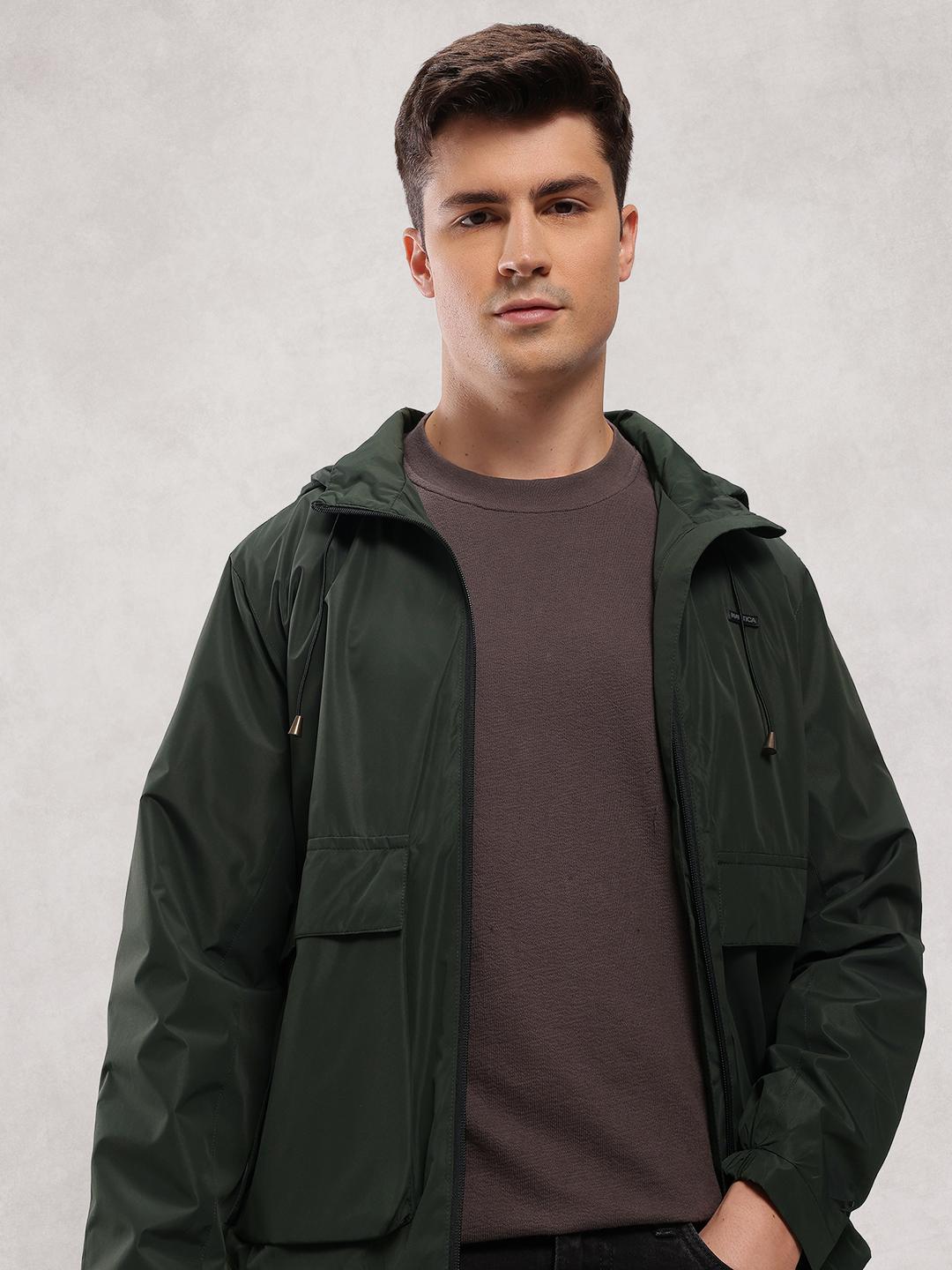 Nautica Hooded Tailored Jacket