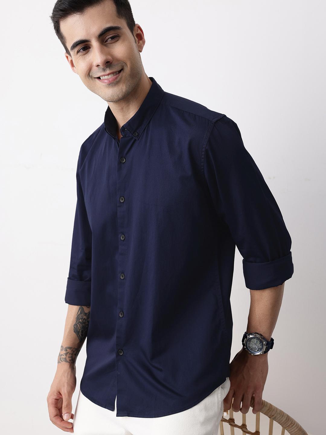 Mast & Harbour Pure Cotton Casual Shirt