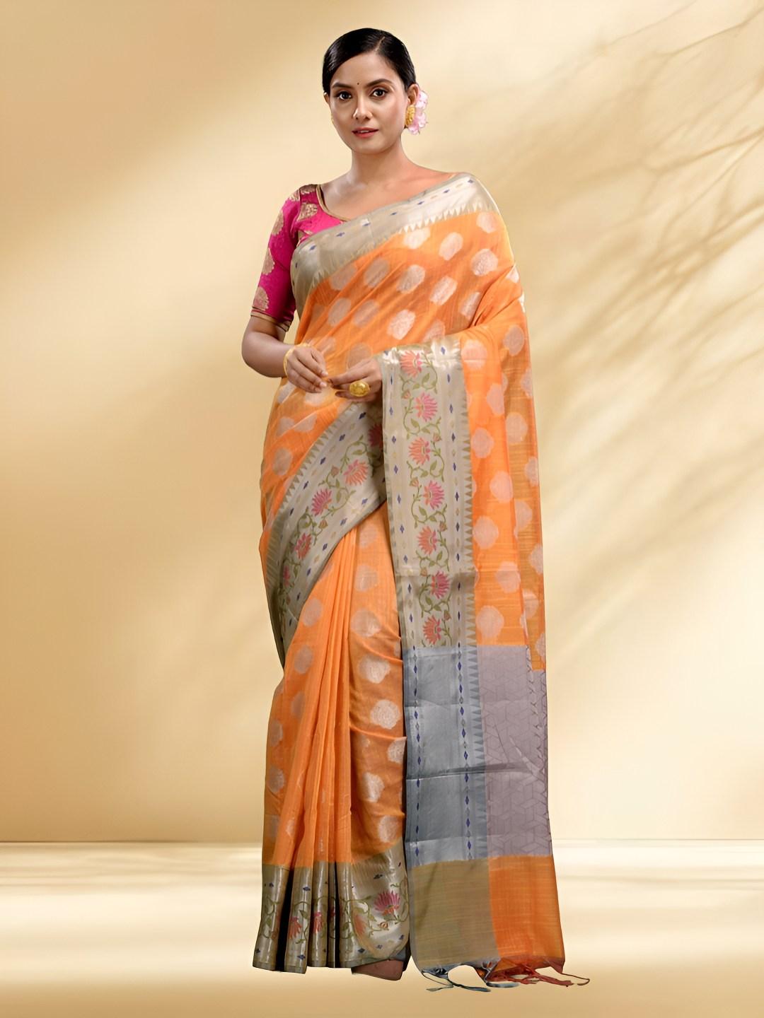 Buy Arhi Woven Design Saree With Blouse - Sarees for Women 36789689 ...