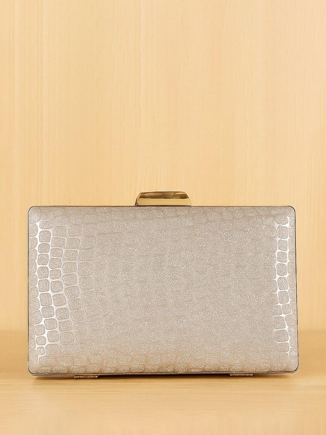 Buy Rapid Costore Textured Box Clutch - - Accessories for Women
