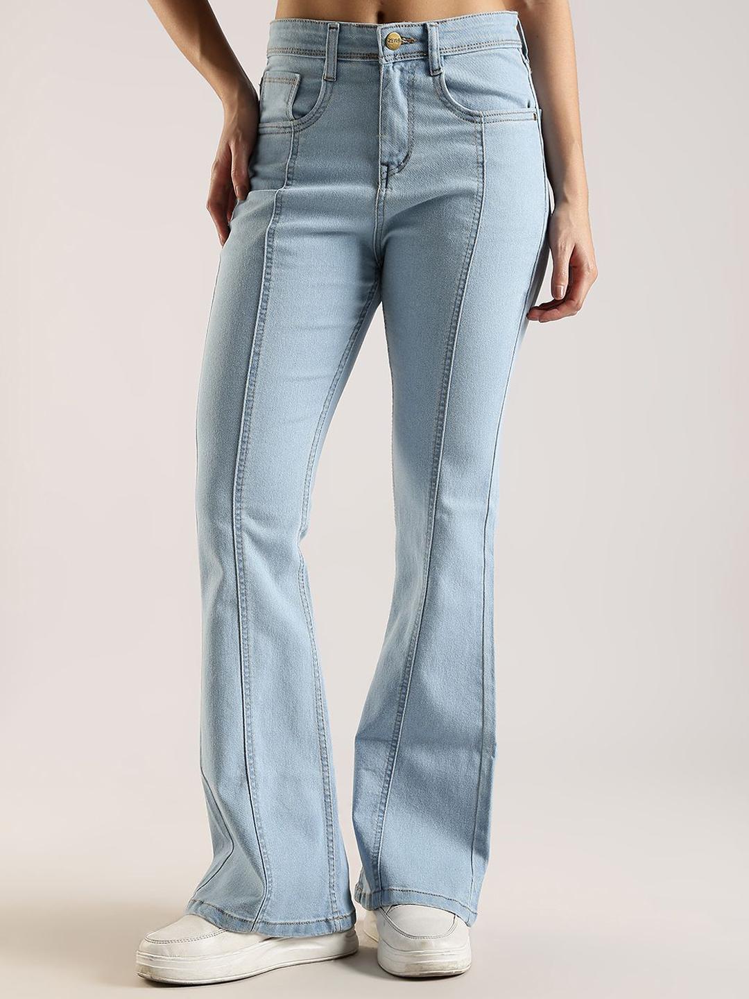 zayla Women Jean Bootcut High-Rise Stretchable Jeans