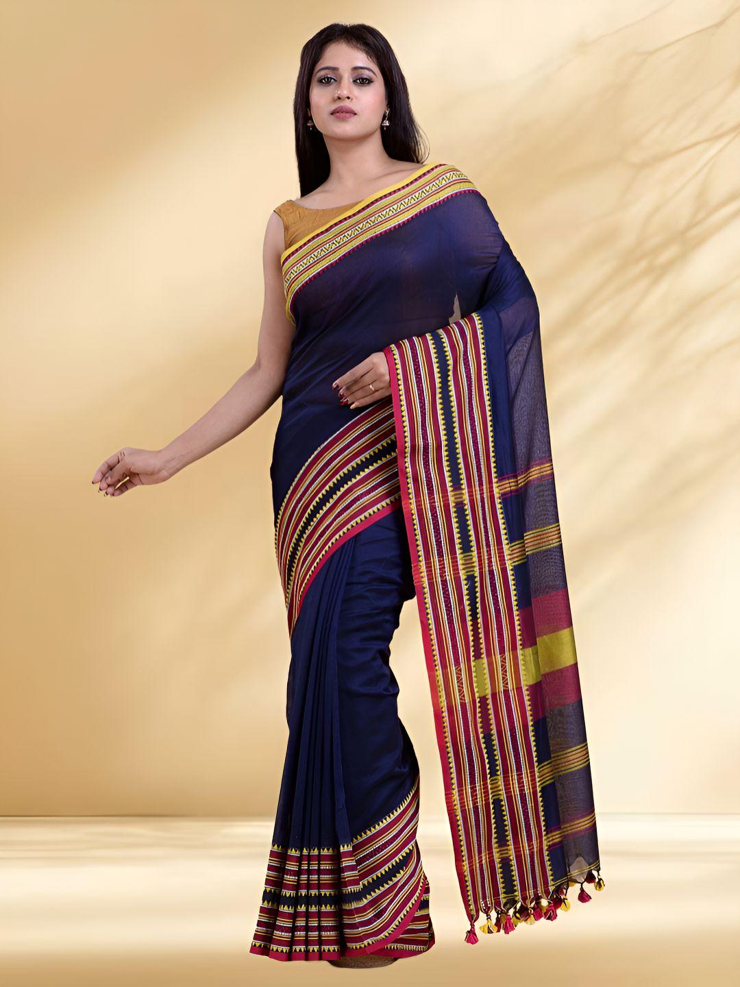Buy Arhi Solid Woven Design Saree - Sarees for Women 36789576 | Myntra