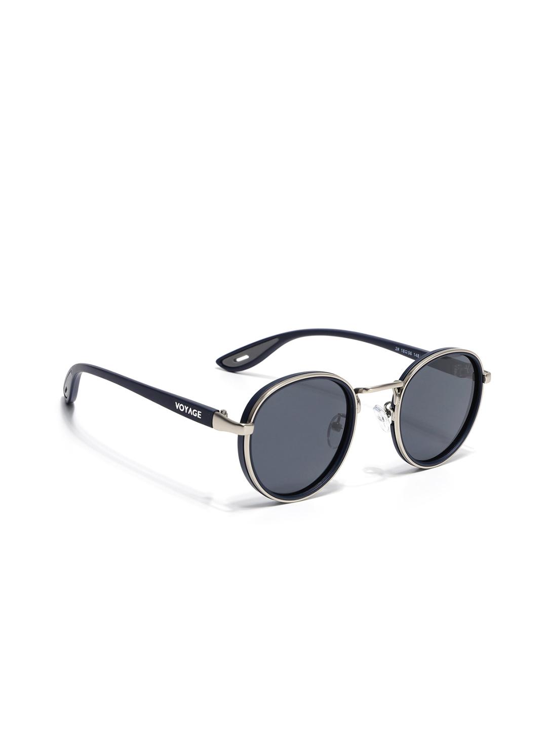Buy Voyage Unisex Round Sunglasses With Polarised And UV Protected Lens - - Accessories for Unisex