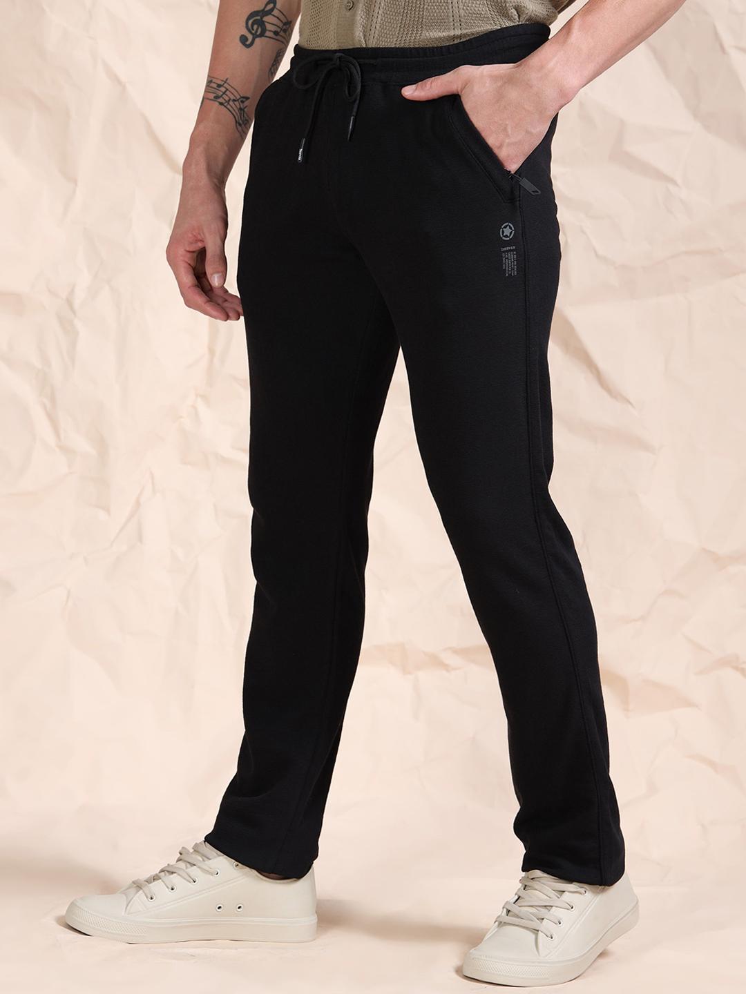 Buy Beevee Men Regular Fit Knitted Stretchable Track Pant - Track Pants ...