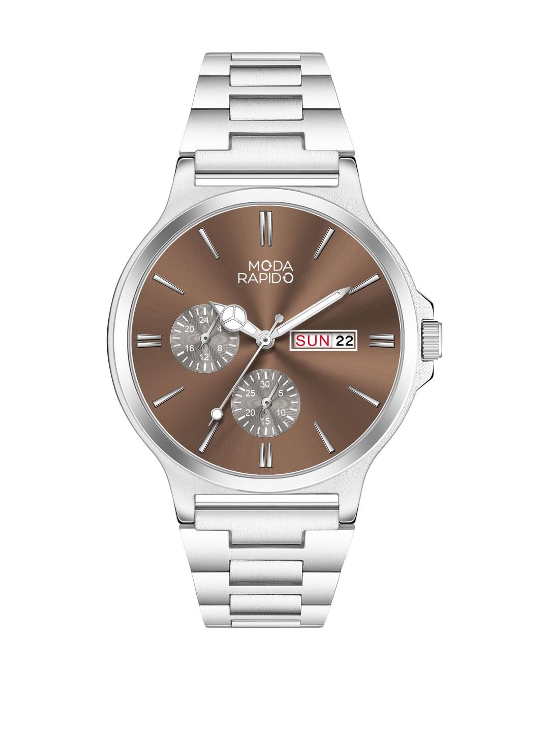 Moda Watch Group Buy Moda Rapido Men Dial & Stainless Steel Straps Analogue Watch ...