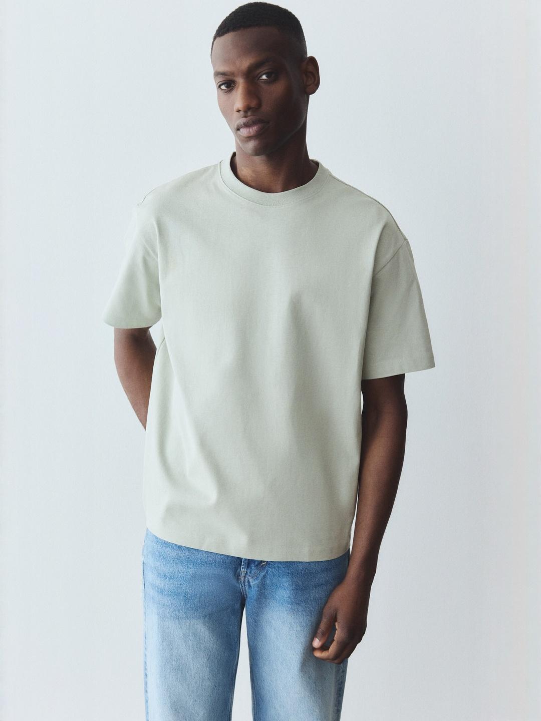 H&M Pure Cotton Loose Fit T-Shirt