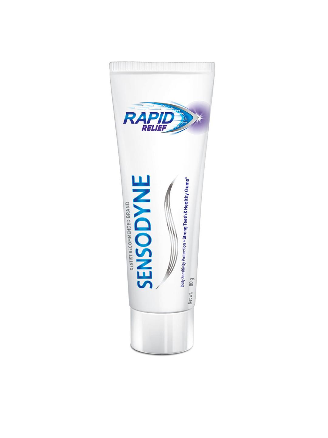 Buy Sensodyne Rapid Relief Sensitive Toothpaste To Help Beat Sensitivity Fast 80g - - Personal Care for Unisex