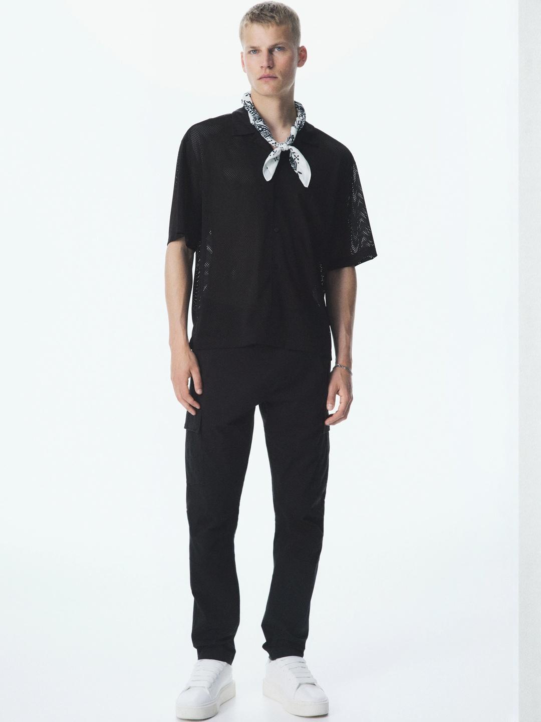 Buy H&M Slim Fit Cargo Trousers - - Apparel for Men