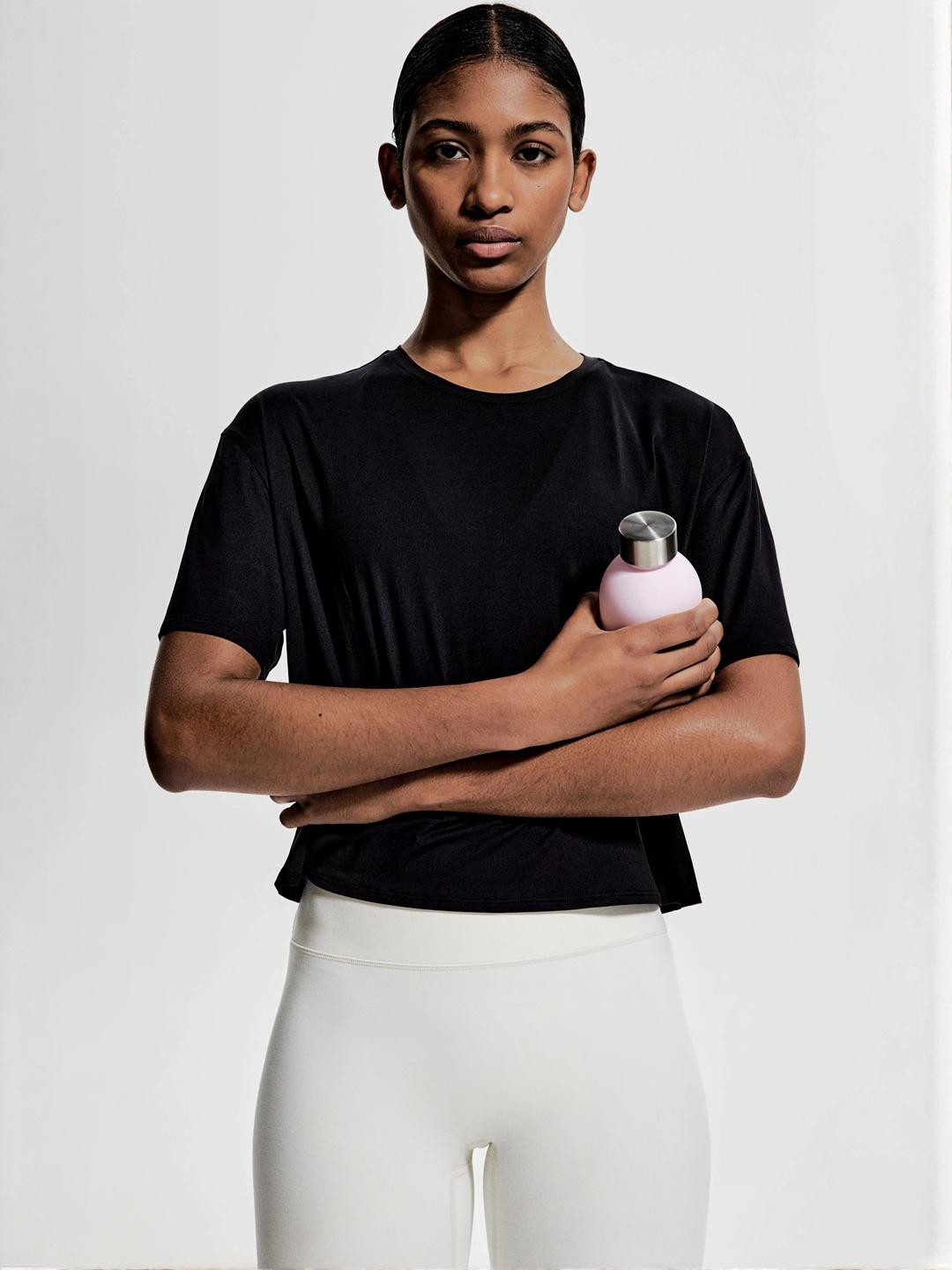 Buy H&M Boxy Style Sports Top In DryMove - Tshirts for Women 32348287 ...