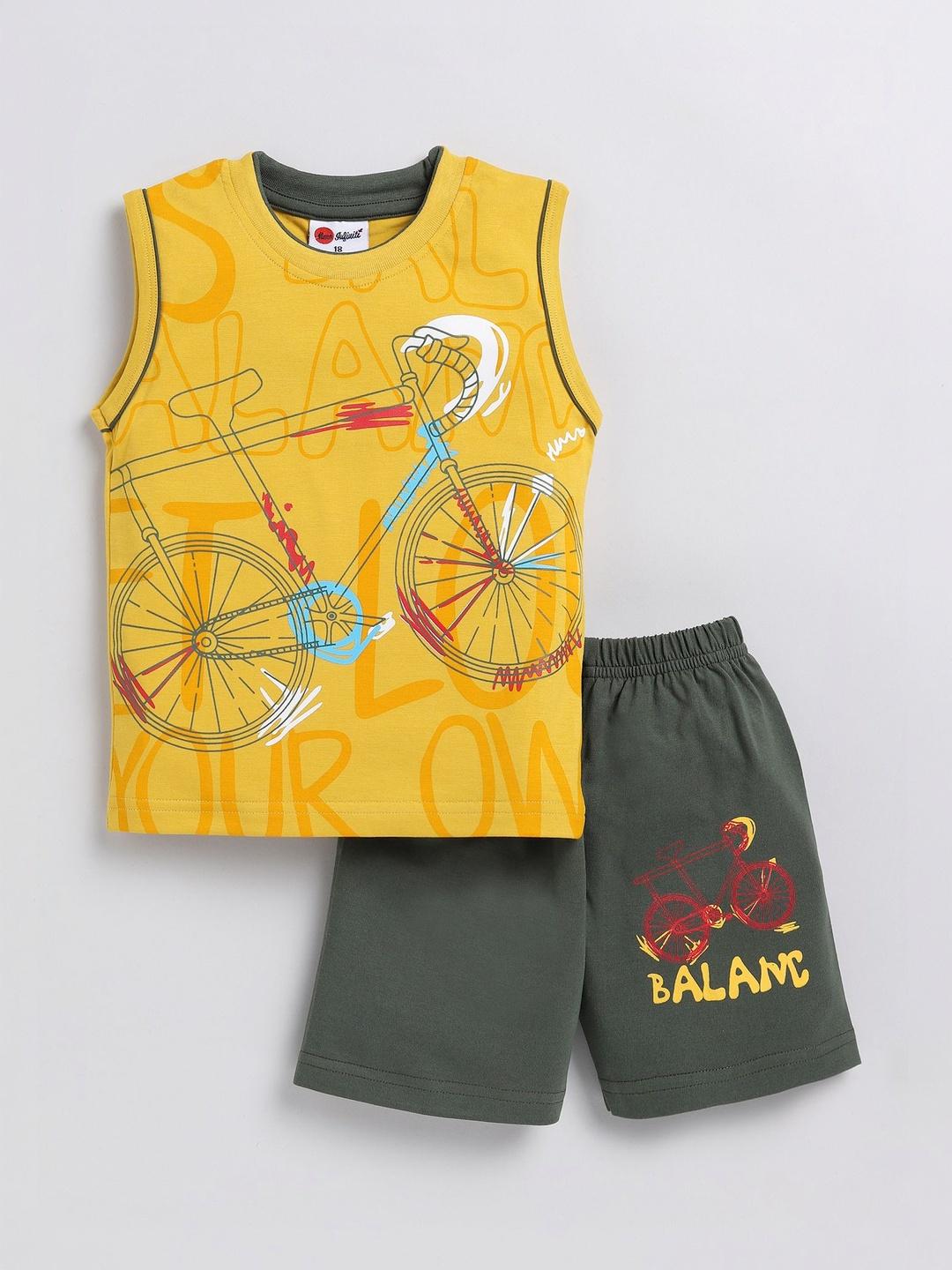 Buy Mars Infiniti Boys Printed T Shirt With Shorts -  - Apparel for Boys