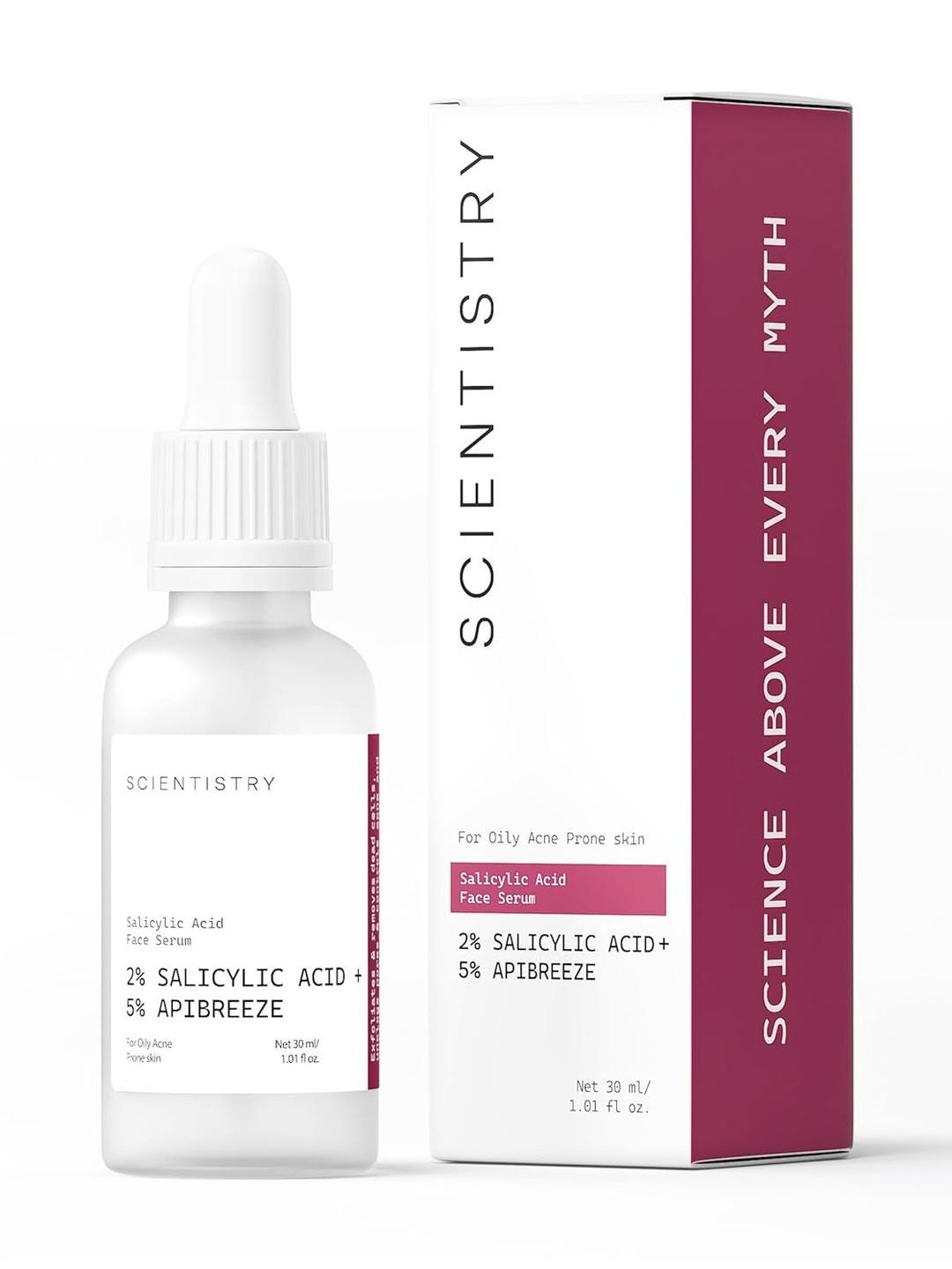 Buy SCIENTISTRY 2% Salicylic Acid & 5% PHA Face Serum 30 Ml - - Personal Care for Unisex