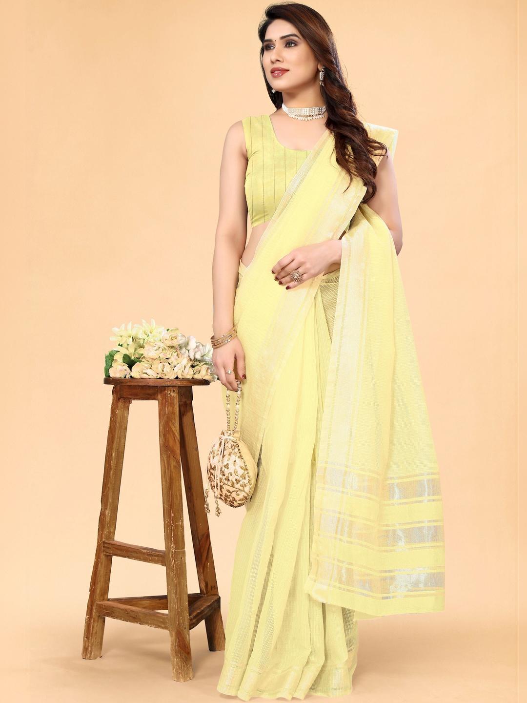 Buy Sidhidata Woven Design Zari Pure Cotton Kota Saree - Sarees for ...
