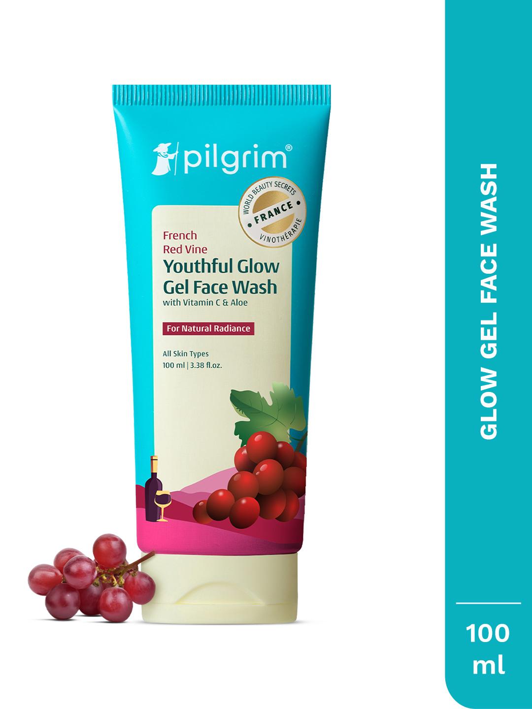 Buy Pilgrim Red Vine Face Wash Cleanser For Anti Ageing & De Pigmentation - - Personal Care for Unisex