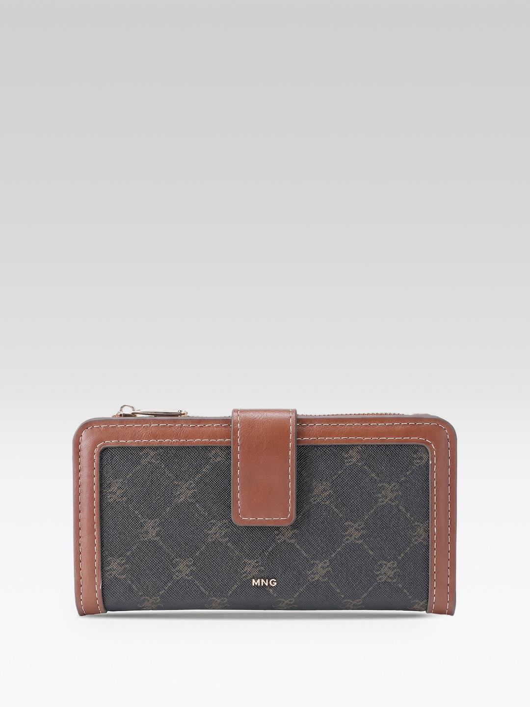 Buy MANGO Women Printed Zip Around Wallet - - Accessories for Women
