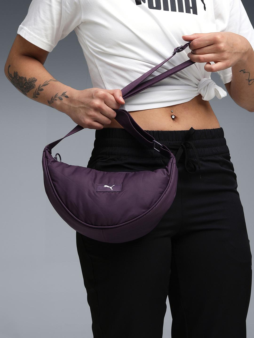Buy Puma PLUSH Womens Halfmoon Sling Bag - - Accessories for Women