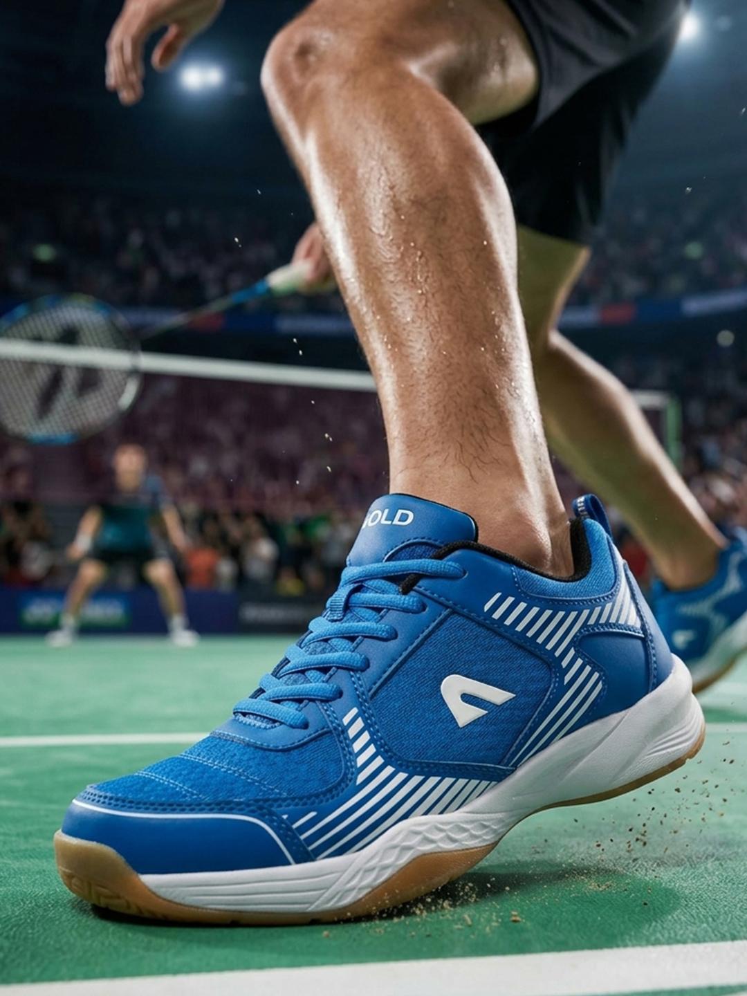 Buy BOLDFIT Men Blue Sports Hawkeye Badmintion Shoes -  - Footwear for Men