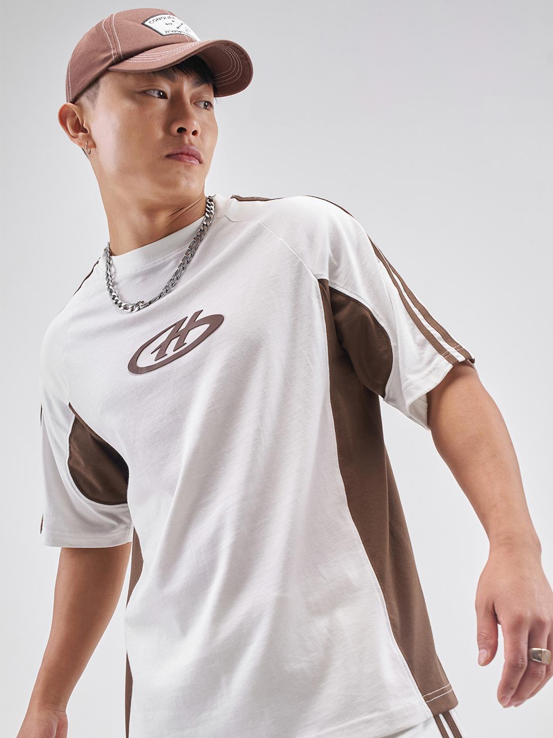 Buy HIGHLANDER Brand Logo Printed Cotton Oversized T Shirt - Tshirts ...