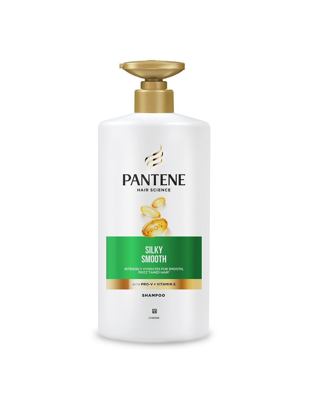 Buy Pantene Hair Science Silky Smooth Shampoo With Pro Vitamins &Vitamin E 650ml - - Personal Care for Unisex