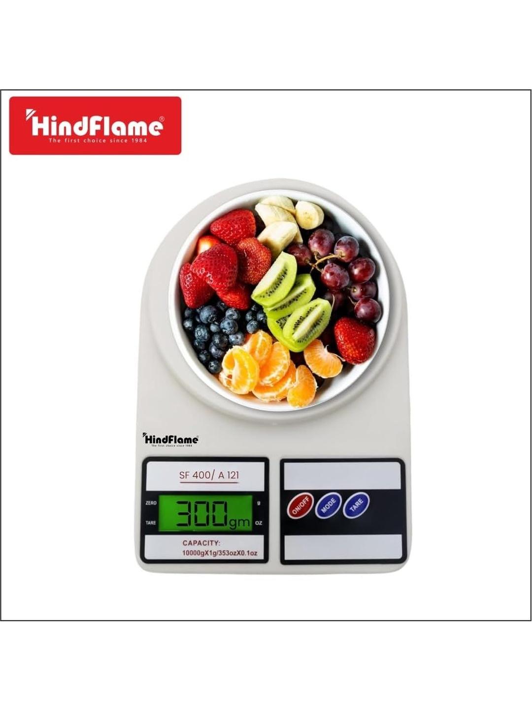 Hindflame White Electronic Weight Machine - Image 1